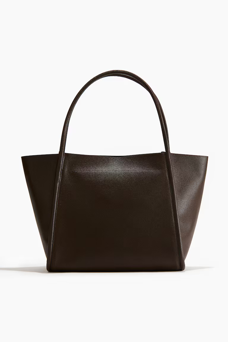 Sac shopping - Marron Foncé | H&M (FR, IT, ES, PT, BE)