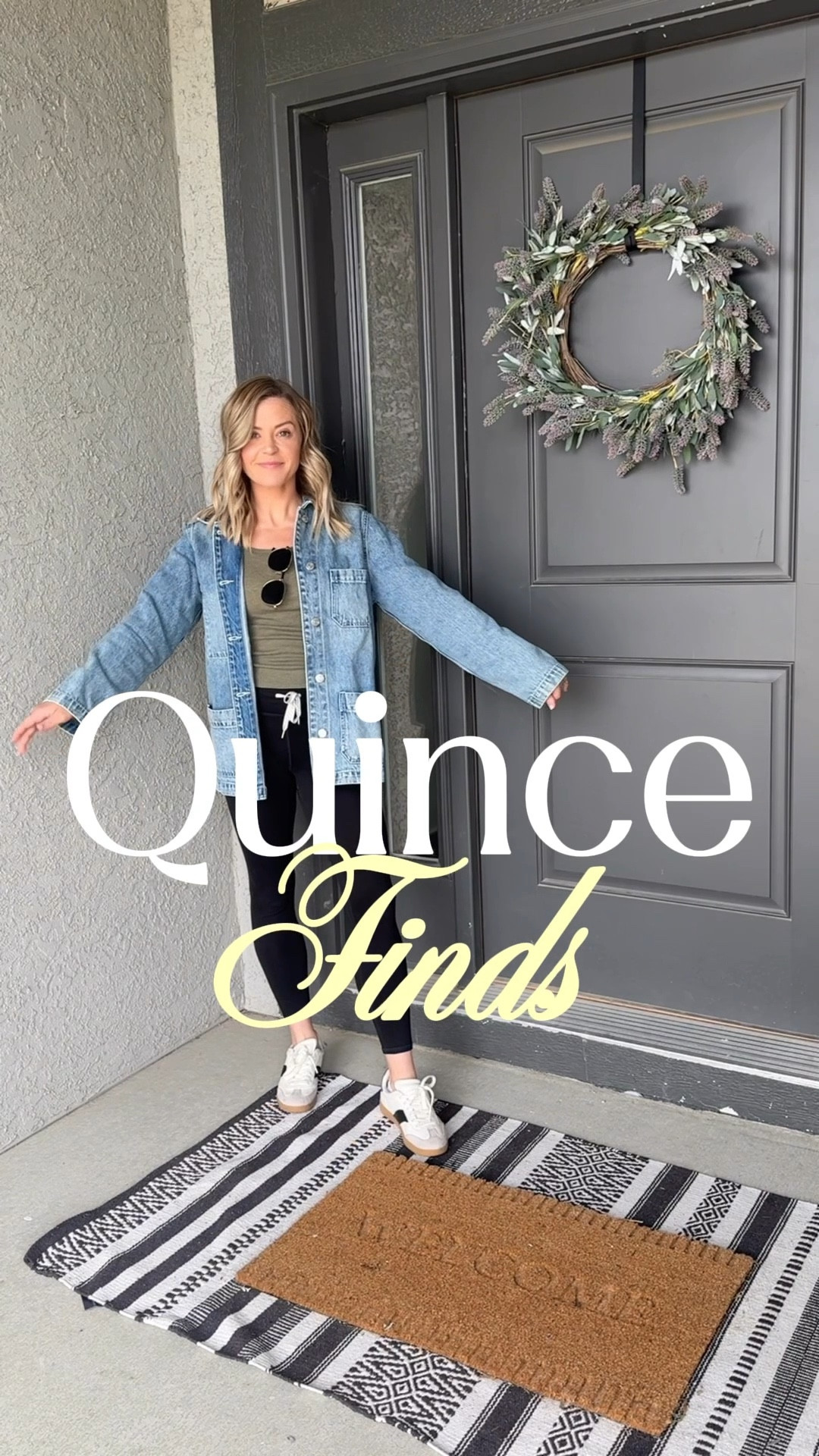 Recent quince finds I’m loving!!!

Wearing xs in denim jacket (sized down) 
Wearing 26 (true size) in jeans
Sized down to xs in dress- strap length is adjustable and also stretchy around rib cage! I’m 5’2” so I partly sized down for length and glad I did! 

Spring outfits / jean jacket / barrel jeans / petite style / baby bridal shower dress / casual outfit 

#LTKPetite #LTKootd #LTKSeasonal