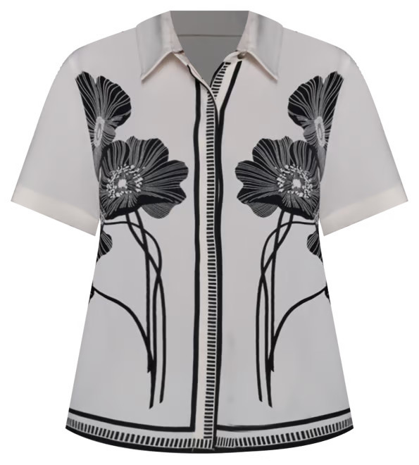 Women's Floral Print Shirt | Macy's