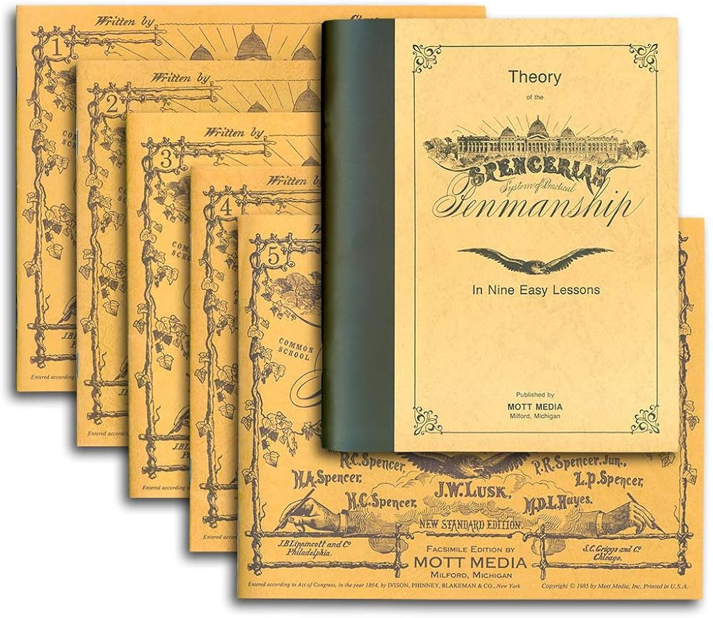 Spencerian Cursive Copybook Set Plus Theory | Amazon (US)