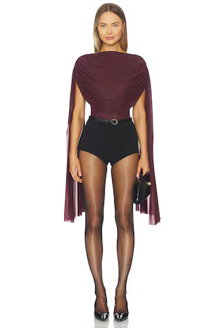 Maygel Coronel Burano Bodysuit in Vino from Revolve.com | Revolve Clothing (Global)