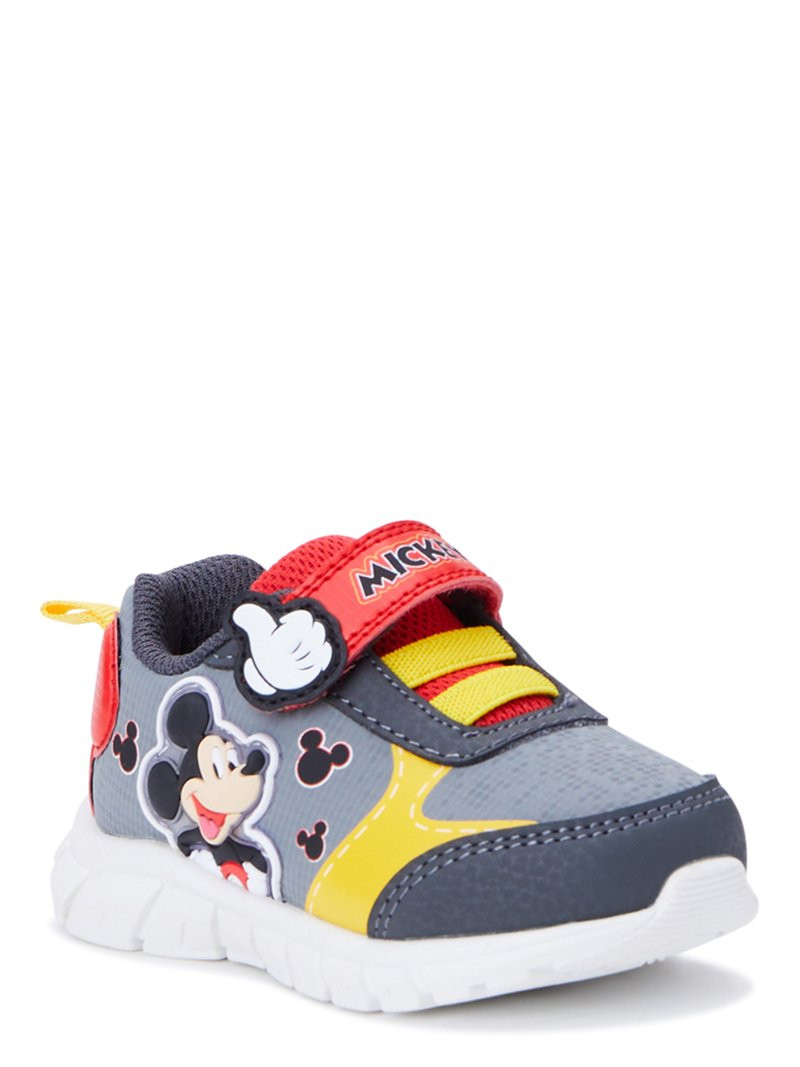 Mickey Mouse Baby Boys Athletic Sneaker, Sizes 2-6 | Walmart (US)