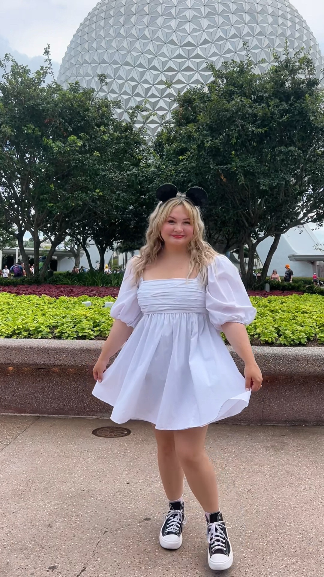 Baymax dressy Disney outfit for the parks! 🤍 

#LTKTravel #LTKMidsize #LTKVideo
