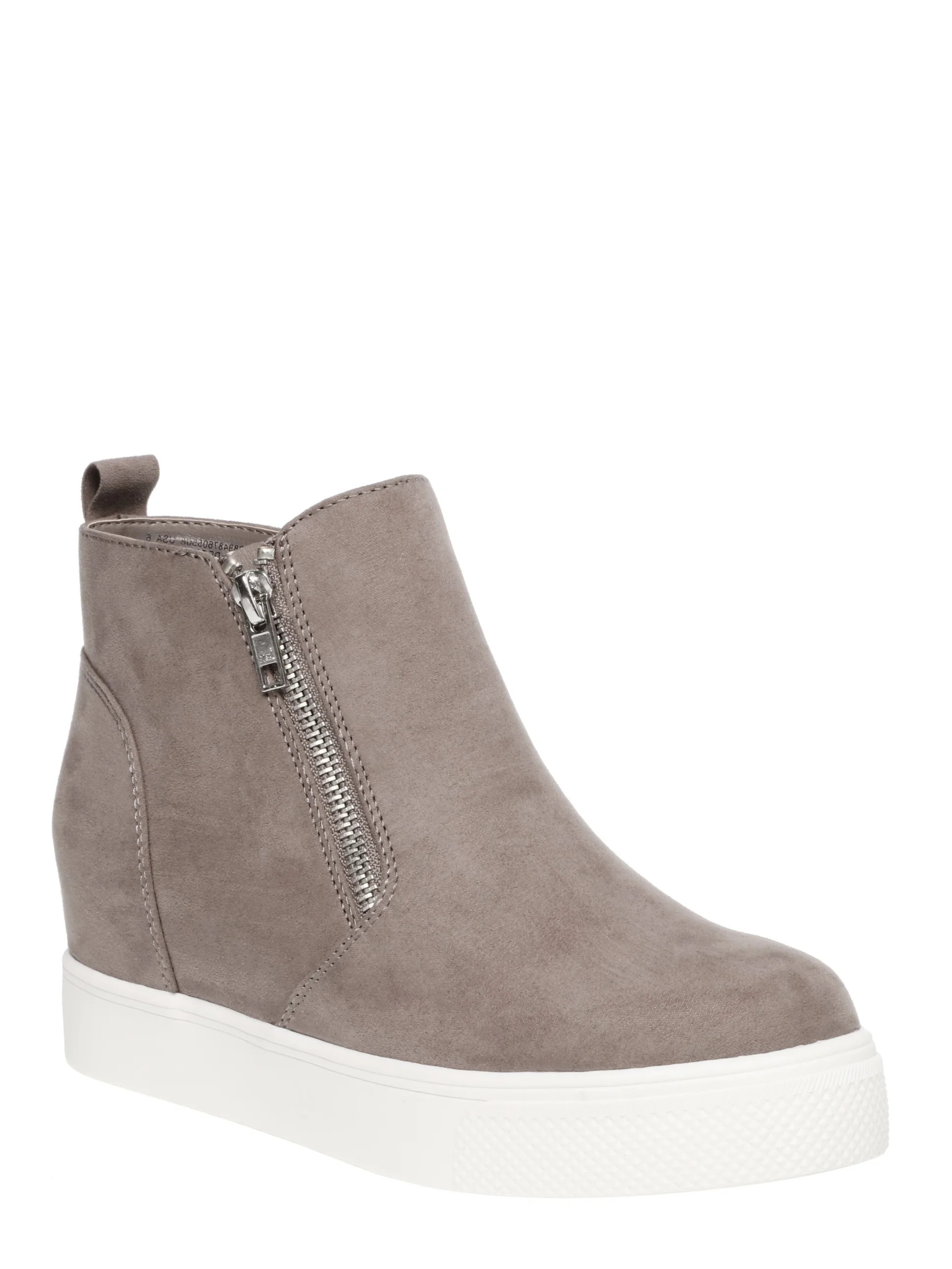 Time And Tru Sneaker Bootie (Women's) (Wide Width Available) | Walmart (US)