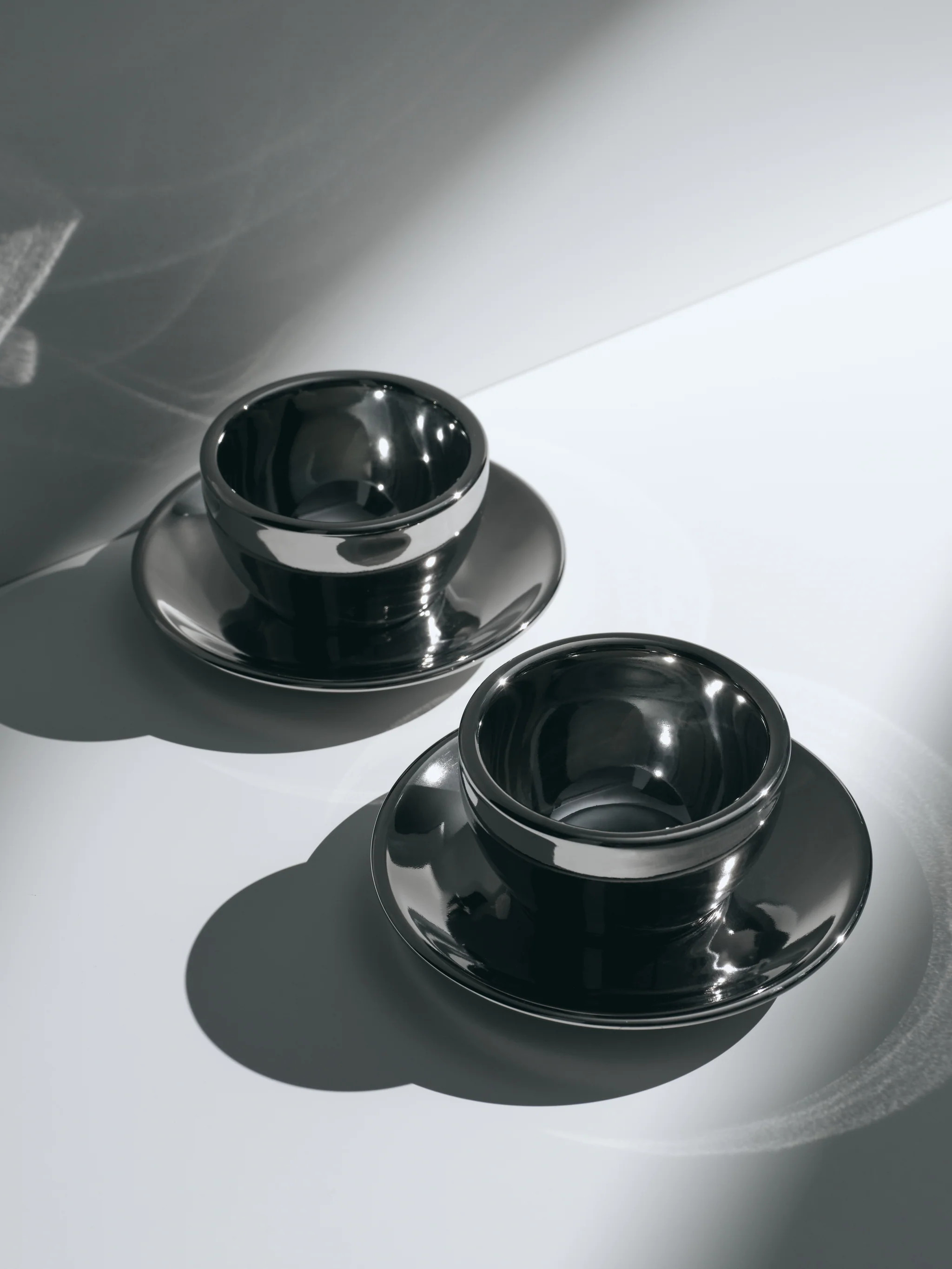 Cappuccino, chrome, set of 2 | Withinmood