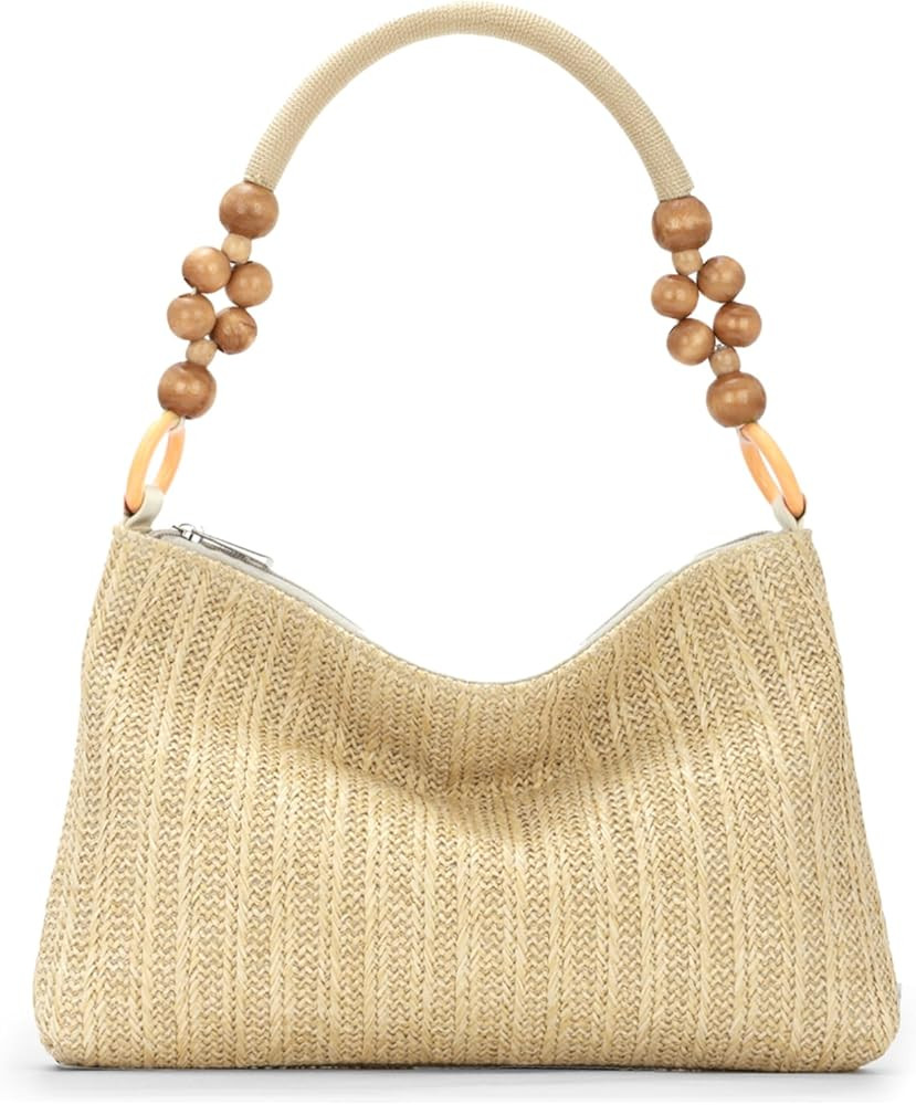 Emprier Straw Tote Bag for Women Summur Beach Bags Straw Shoulder Purse Woven Tote Bag Vacation H... | Amazon (US)