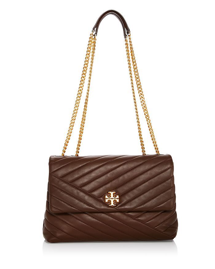 Kira Chevron Leather Shoulder Bag | Bloomingdale's (US)