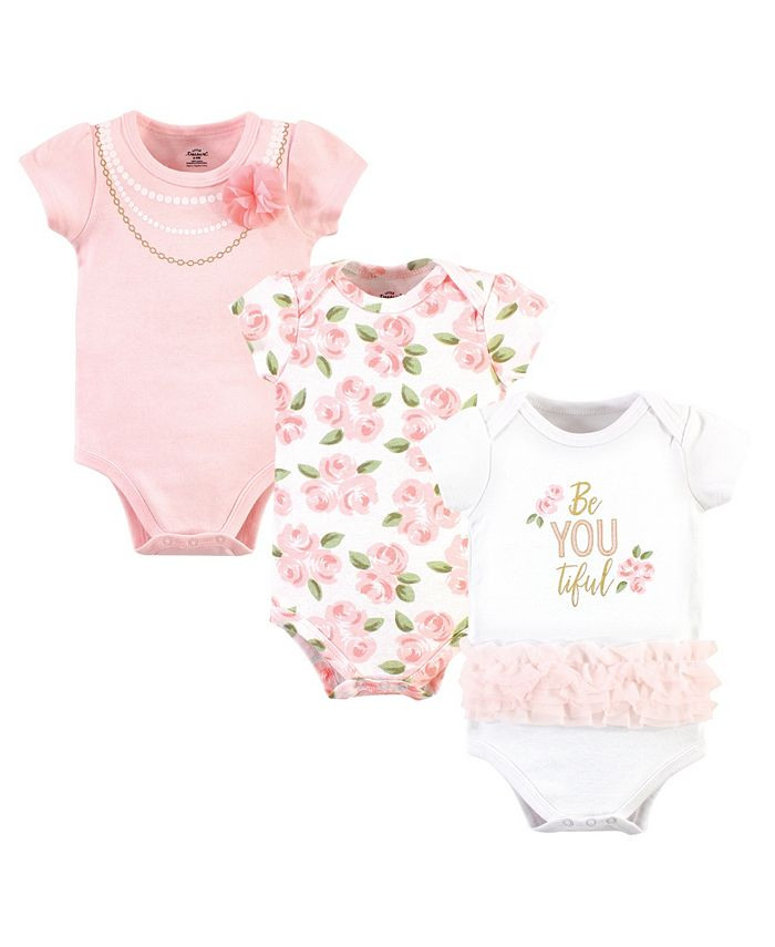 Baby Girls Beyoutiful Bodysuits, Pack of 3 | Macys (US)