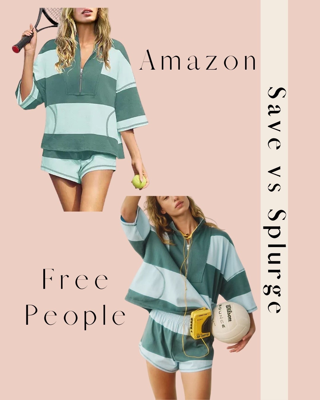 Free people look for less! This was one of my best sellers from 2025! This striped rugby short set is Perfect for a casual warm day ! 

#LTKFindsUnder50 #LTKootd #LTKSaleAlert