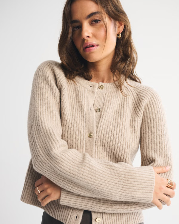 Crew Cardigan | Abercrombie & Fitch (US)