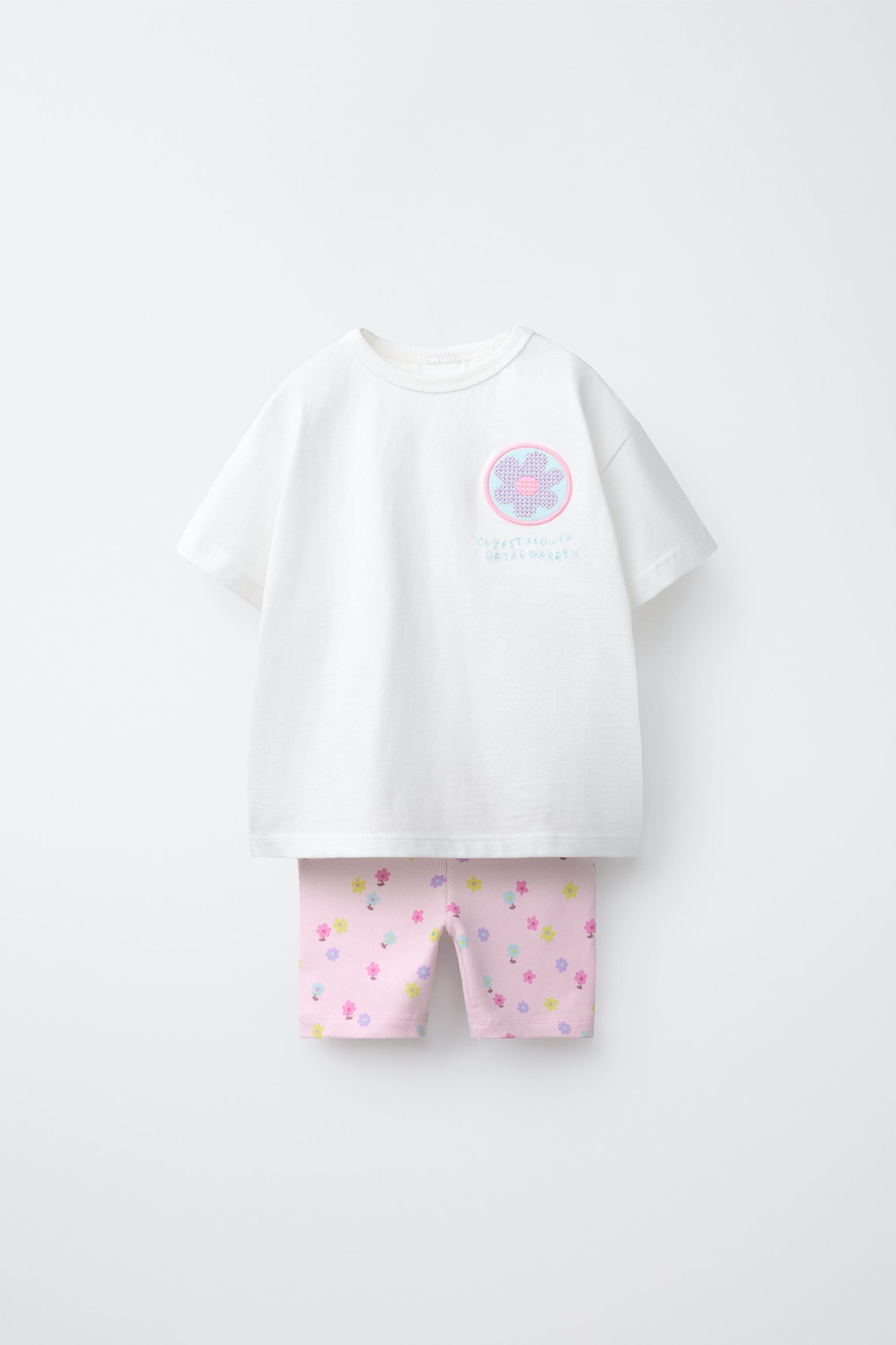 STRAWBERRY BIKER SHORTS SET | Zara US