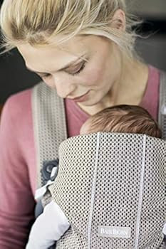 BABYBJÖRN Baby Carrier Mini, 3D Mesh, Greige | Amazon (US)