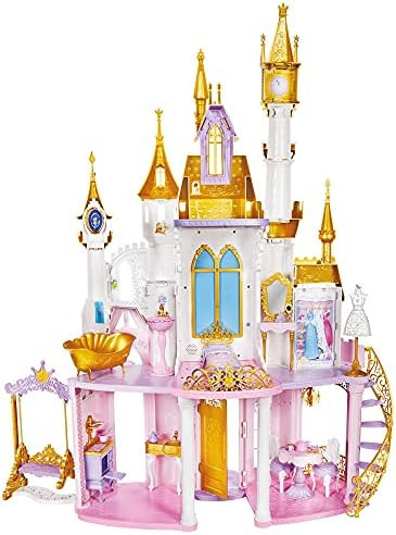 Disney Princess Ultimate Celebration Castle, 4 Feet Tall Doll House with Furniture and Accessorie... | Amazon (US)