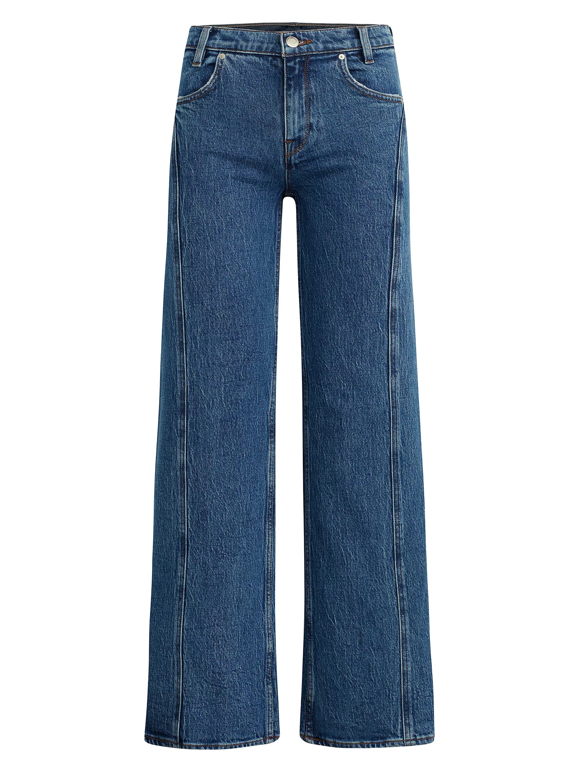 Hudson JeansLexi Seamed Straight Jeans | Saks Fifth Avenue