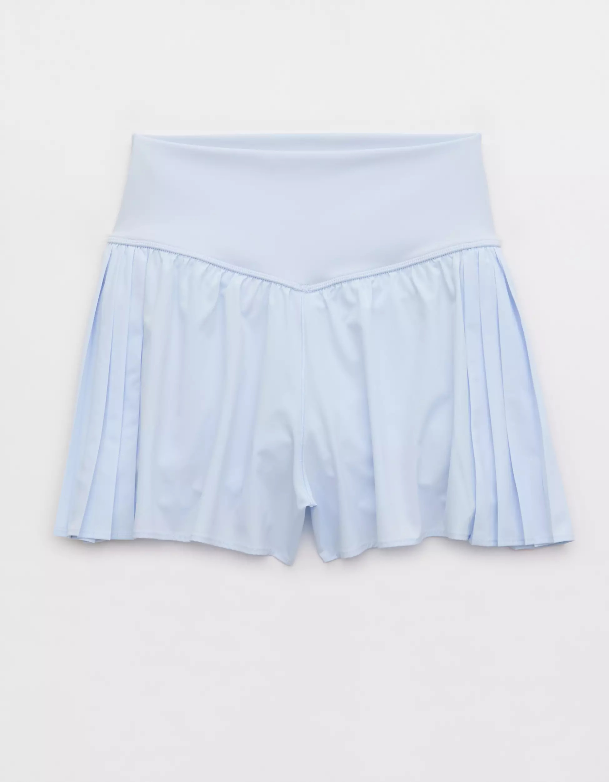 OFFLINE By Aerie Real Me Pleated Flowy Short | Aerie