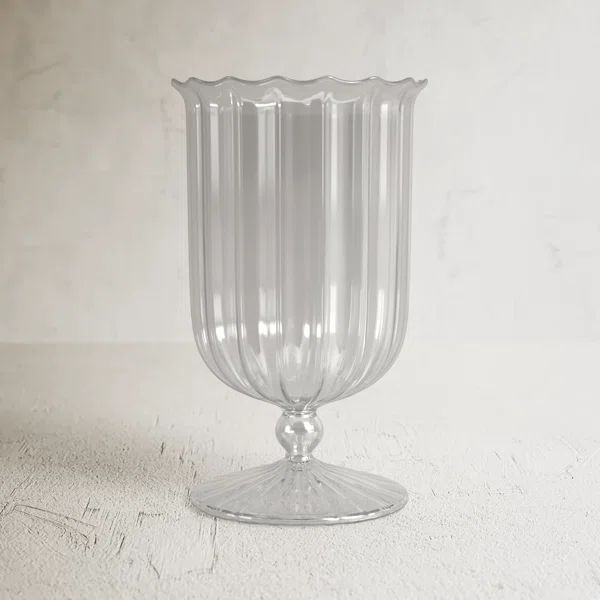 Loman Handmade Glass Table Vase | Wayfair North America