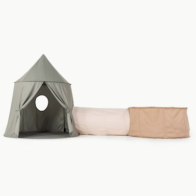 Rollic Playroom Bundle Tent Tunnel and Ball Pit - Cream: Steel Frame & Polyester Material | Target