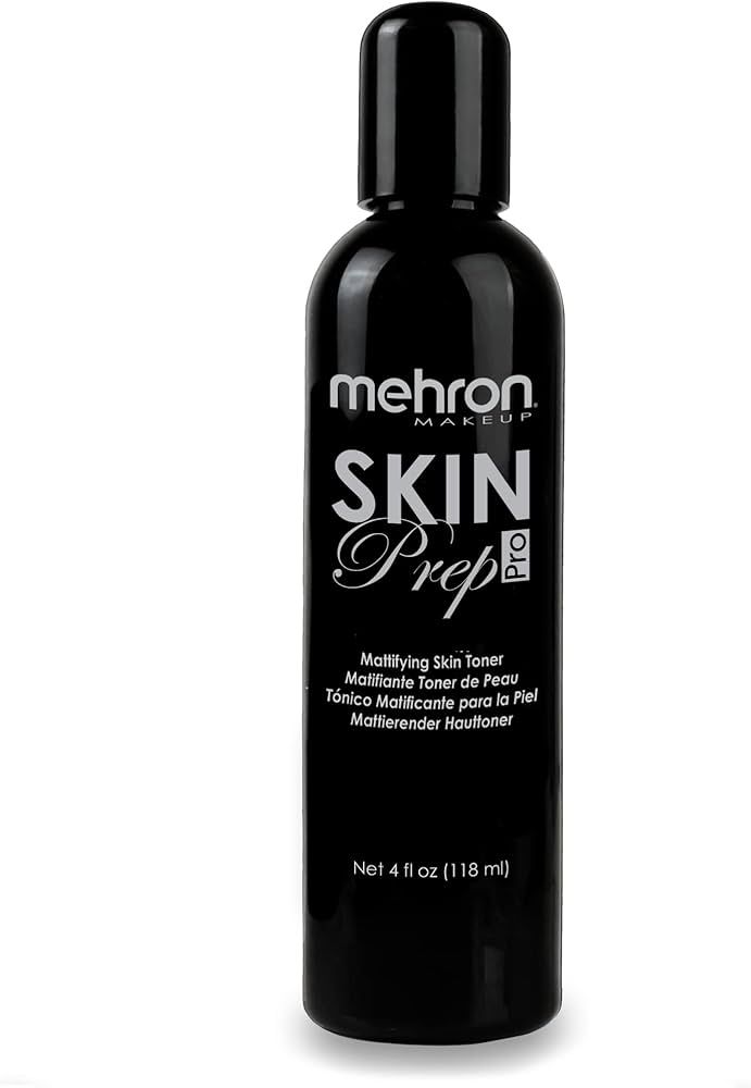 Mehron Makeup Skin Prep Pro Mattifying Skin Toner | Long Lasting Pre-Makeup Skin Primer 4 fl oz (... | Amazon (US)