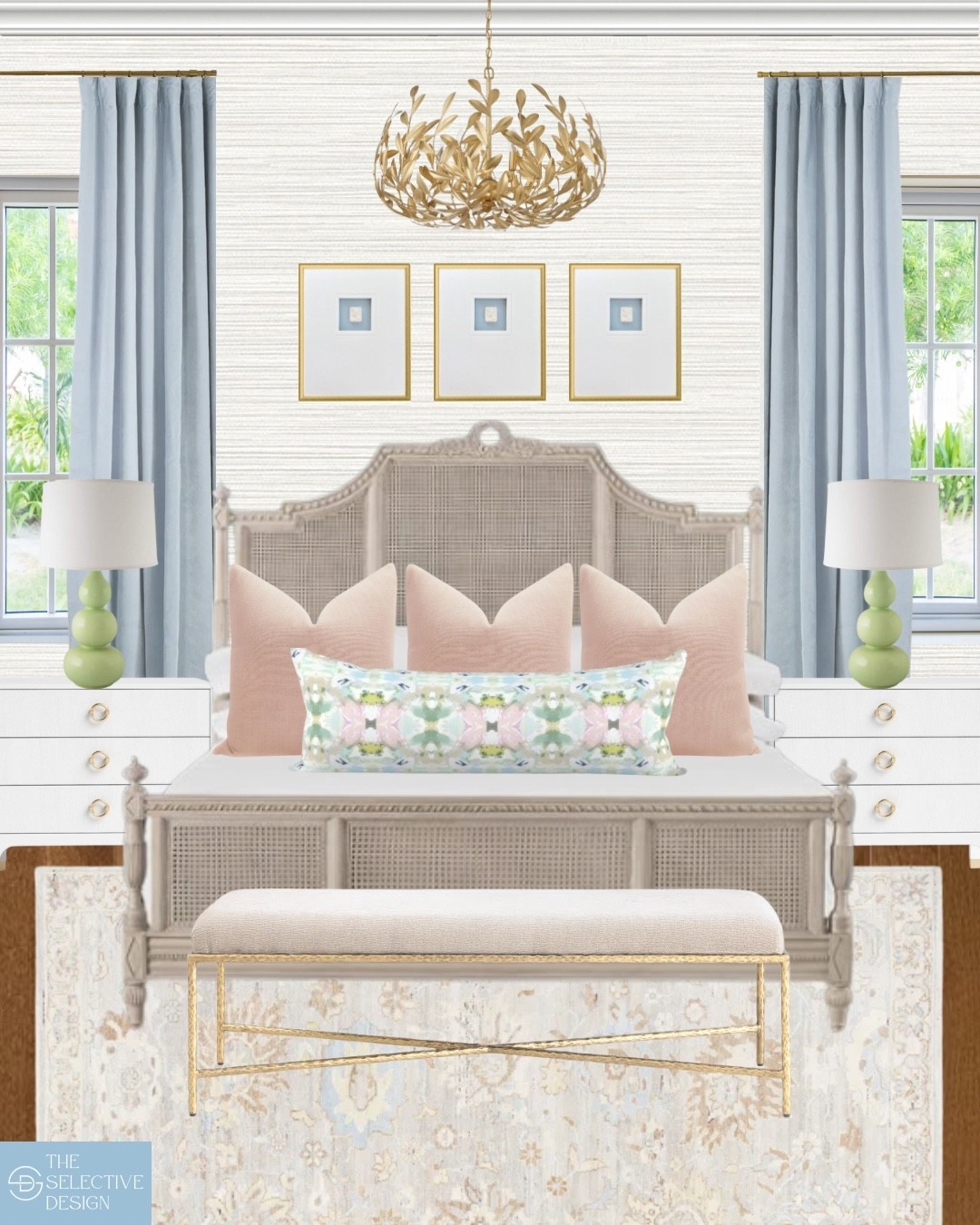 This fresh, feminine bedroom is beautifully timeless and full of charm 🌸✨

The blush tones, powder blue drapery, and graceful details come together to create a space that feels both elevated and cozy — creating the perfect girl bedroom design for girls of all ages!

Girl bedroom design | feminine bedroom | teen girl bedroom | pink and blue bedroom | classic bedroom decor | classic bedroom design | whimsy bedroom | Grandmillennial bedroom | college girl bedroom  | elevated bedroom | luxury bedroom 

#LTKFamily #LTKFindsUnder100 #LTKHome