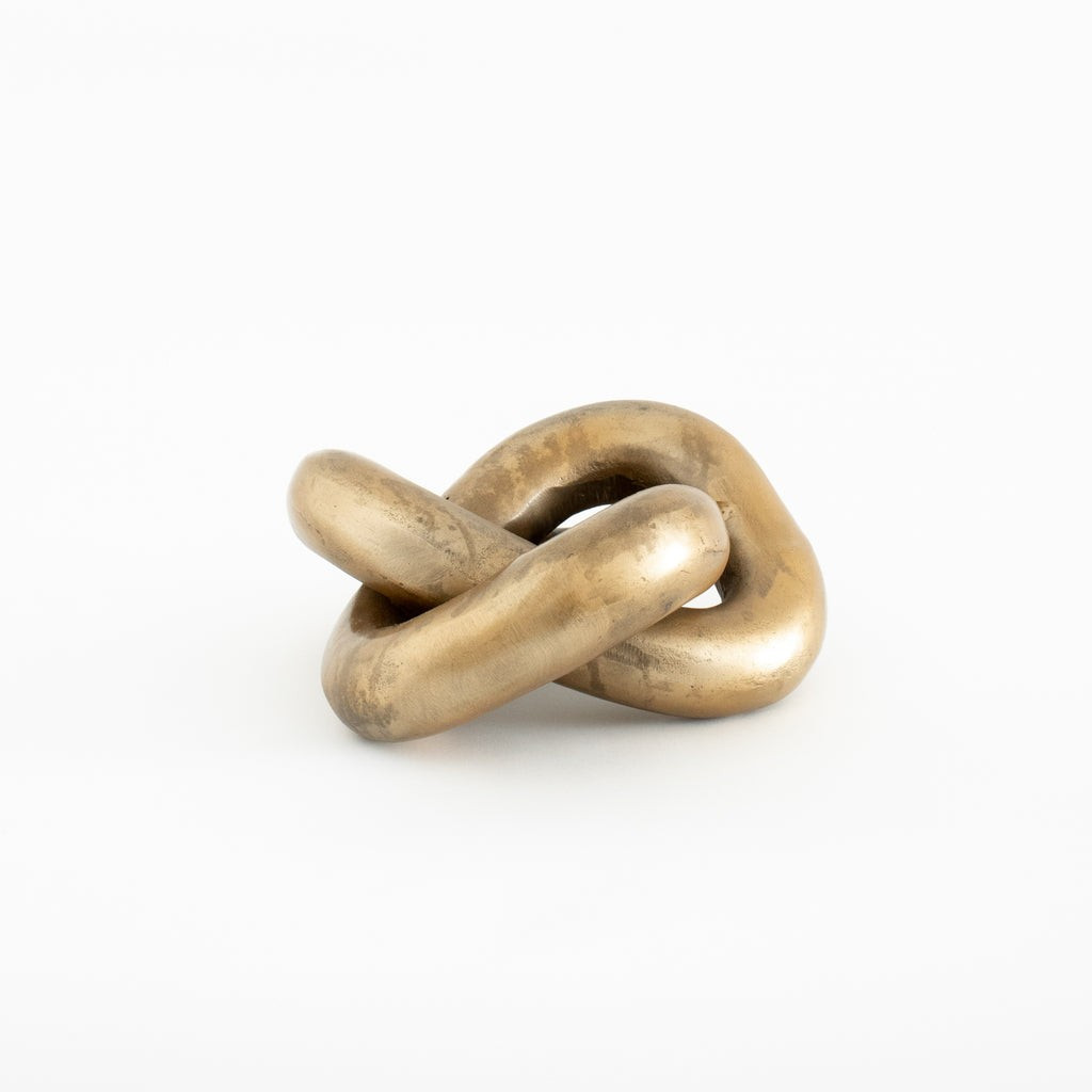 Brass Infinity Knot | The Vintage Rug Shop