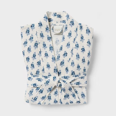 Floral Waffle Bath Robe - Threshold™ | Target