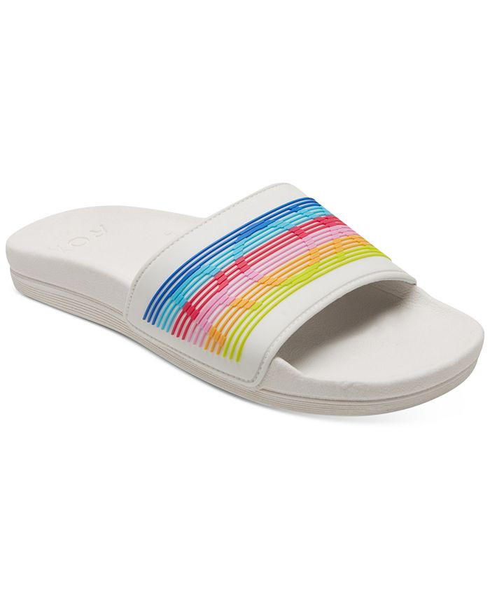 Roxy Women's Slippy LX Slide Sandals & Reviews - Sandals - Shoes - Macy's | Macys (US)