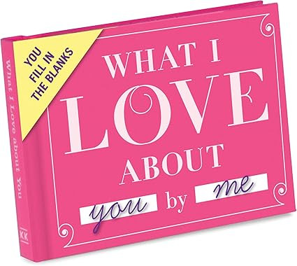 Knock Knock What I Love about You Fill in the Love Book Fill-in-the-Blank Gift Journal, 4.5 x 3.2... | Amazon (US)