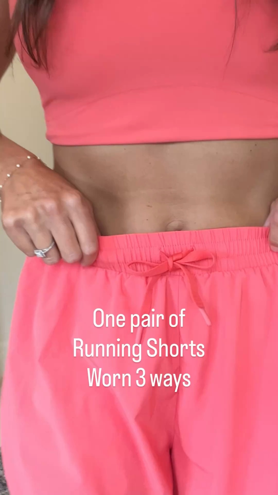 Target sports bra with such good coverage and the comfiest flowy light weight running shorts. 
Gym clothes for moms. Activewear that is affordable  

#LTKfitnessgoals #LTKOver40 #LTKActive