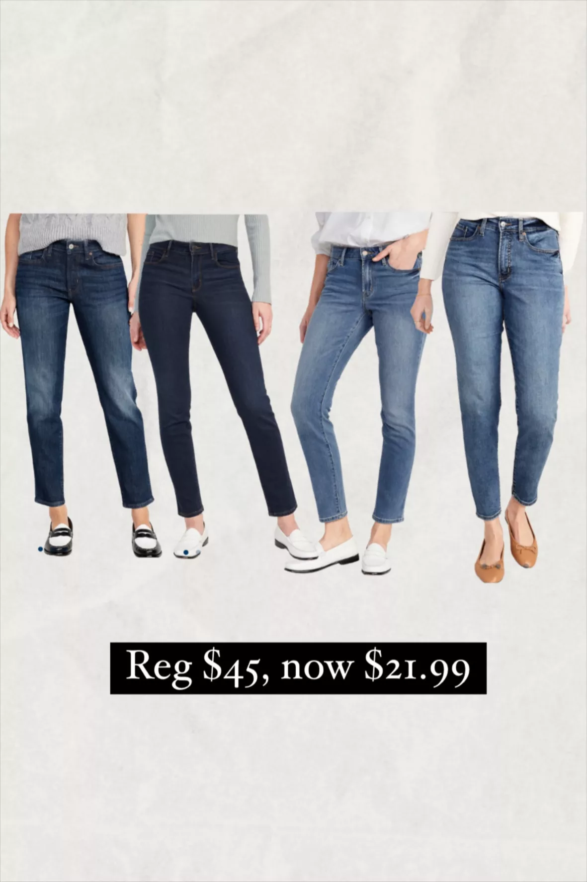 Mid-Rise Power Slim Straight Jeans … curated on LTK