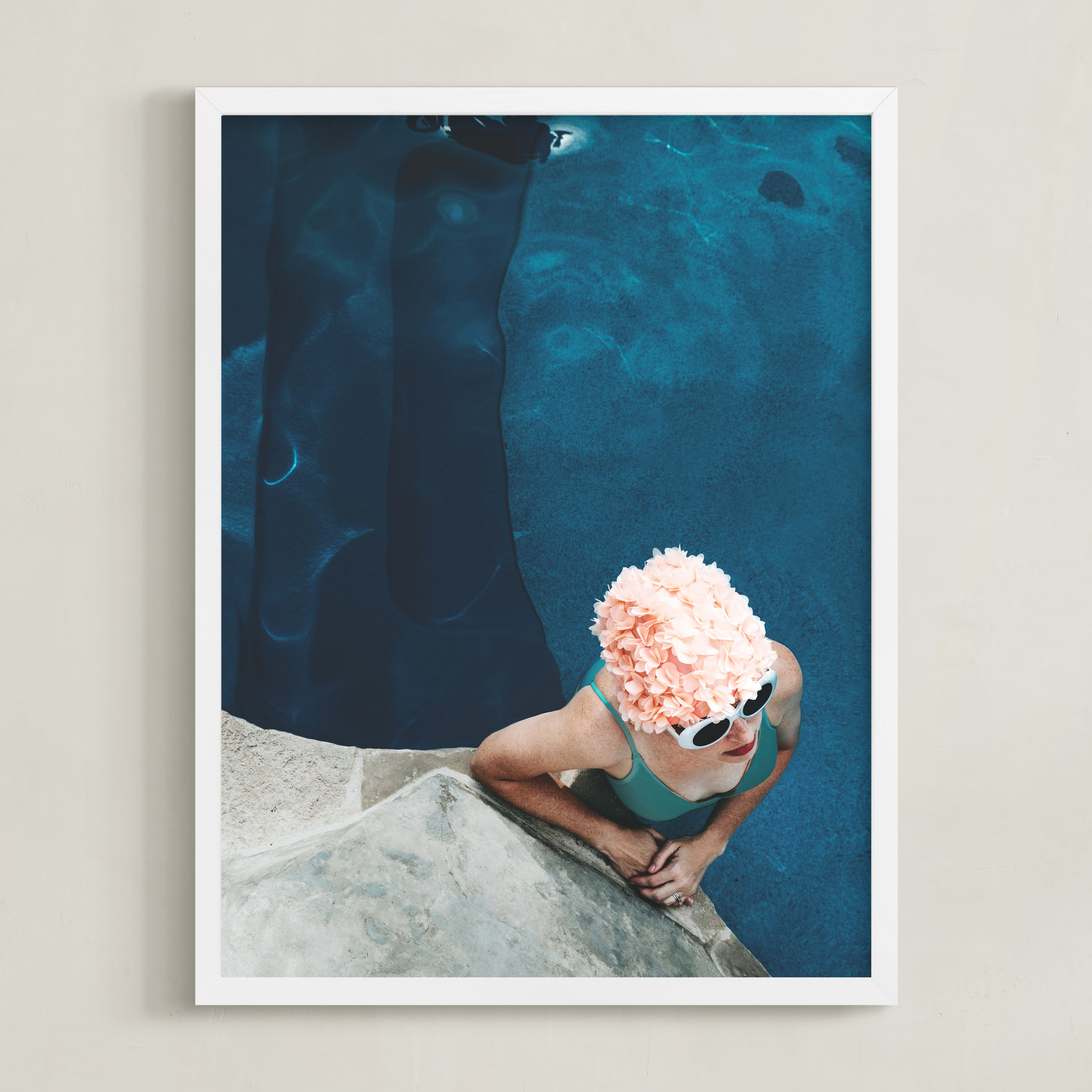 "lady in a swim cap" - Photography Limited Edition Art Print by Alicia Abla. | Minted