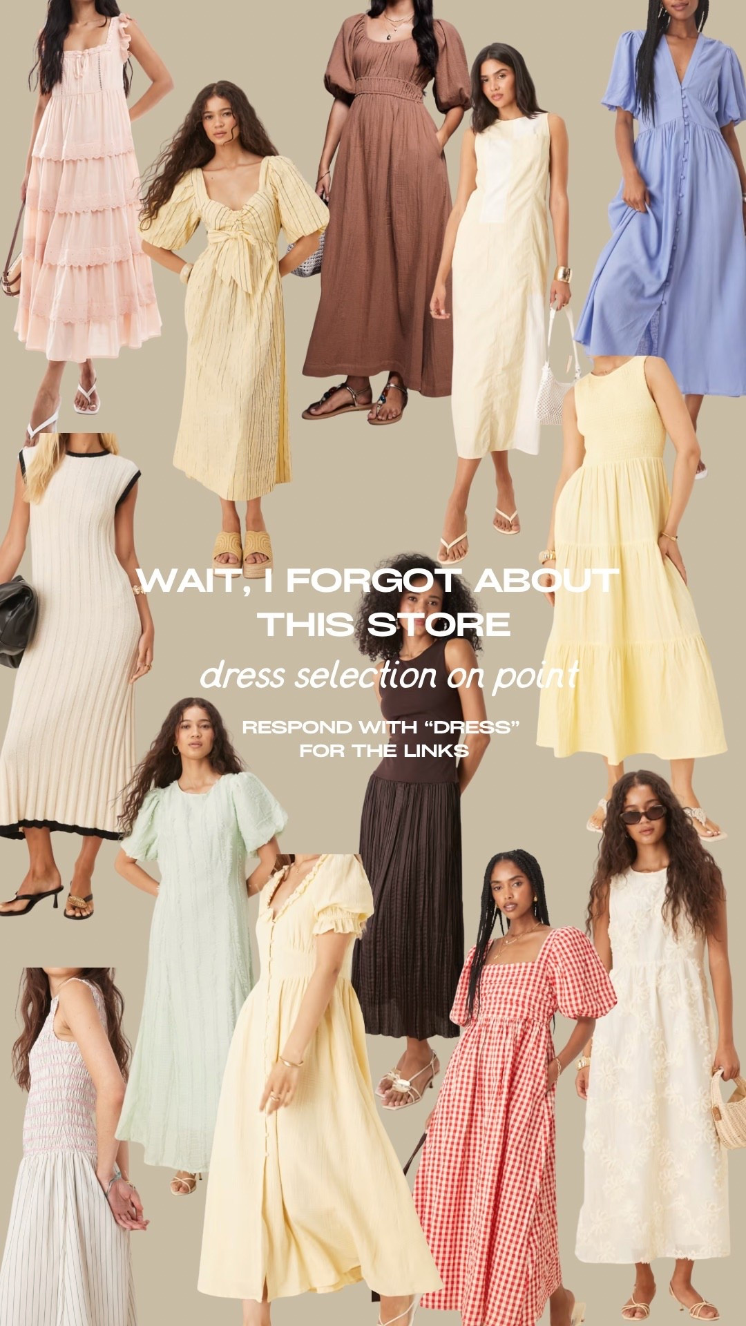 I used to shop for dresses at ASOS all the time and it fell off my radar. Took a peek and found an amazing selection of dresses! 