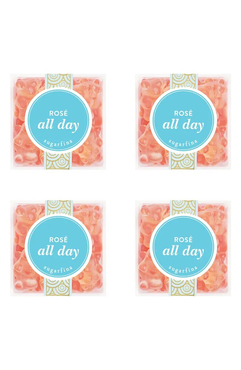 Rosé All Day Bear Set of 4 Candy Cubes | Nordstrom