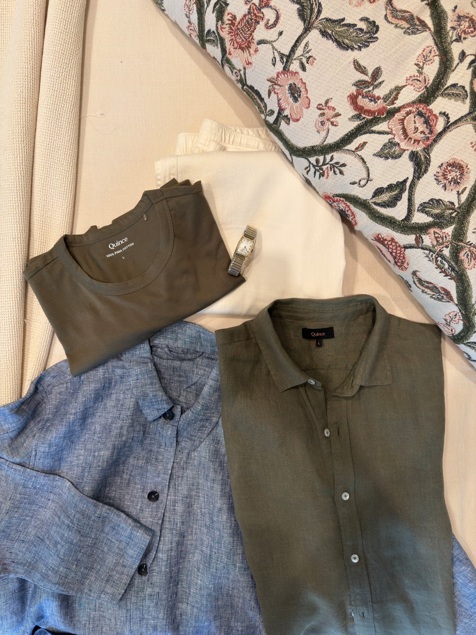 Love these linen and cotton pieces from @Quince #quincepartner