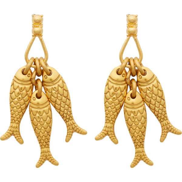 Women's School Of Fish Earrings | Maisonette