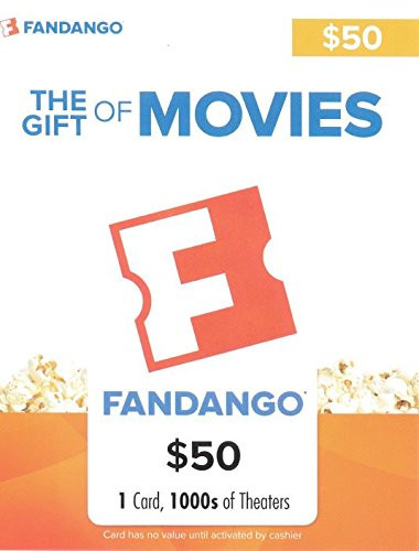 Fandango $50 Gift Card | Amazon (US)