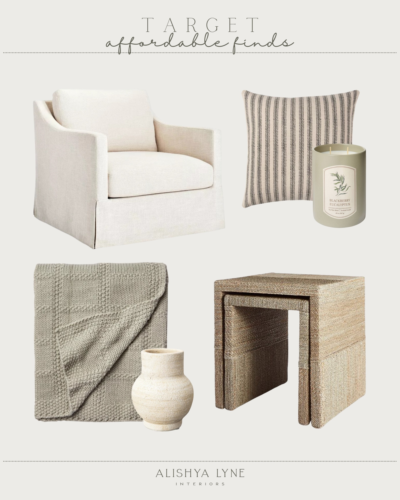 Target: Affordable Finds

#LTKSale #LTKhome #LTKstyletip