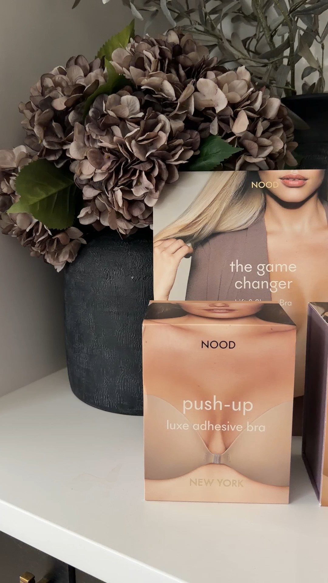 Trying out these adhesive push up bras by Nood