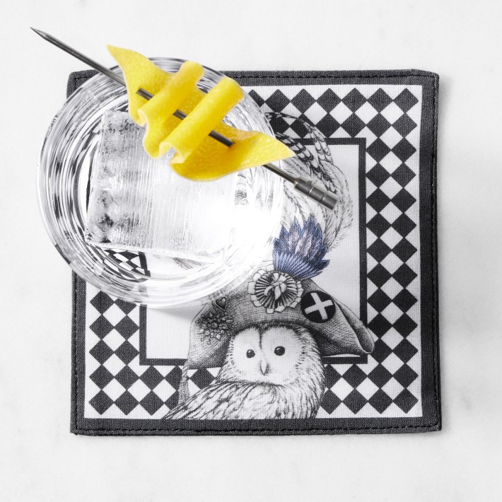Rory Dobner x Williams Sonoma Ink House Coasters, Set of 4 | Williams-Sonoma