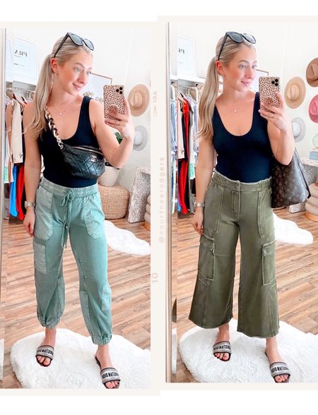 Anthropologie 20% off $150+ with code: ANTHRO20LTK
➡️Utility Cargo Jogger 💗 Wearing size small petite (size XSMALL petite would work if I was less curvy)—size 4/6 (5’4”) on the pair on the left, the pair on the right I have an XS Petite (size down) 

Anthropologie, cargo pants, Utility jogger, trending, new arrivals, under $100, spring style, travel outfit, comfy 


#LTKsalealert #LTKstyletip #LTKtravel