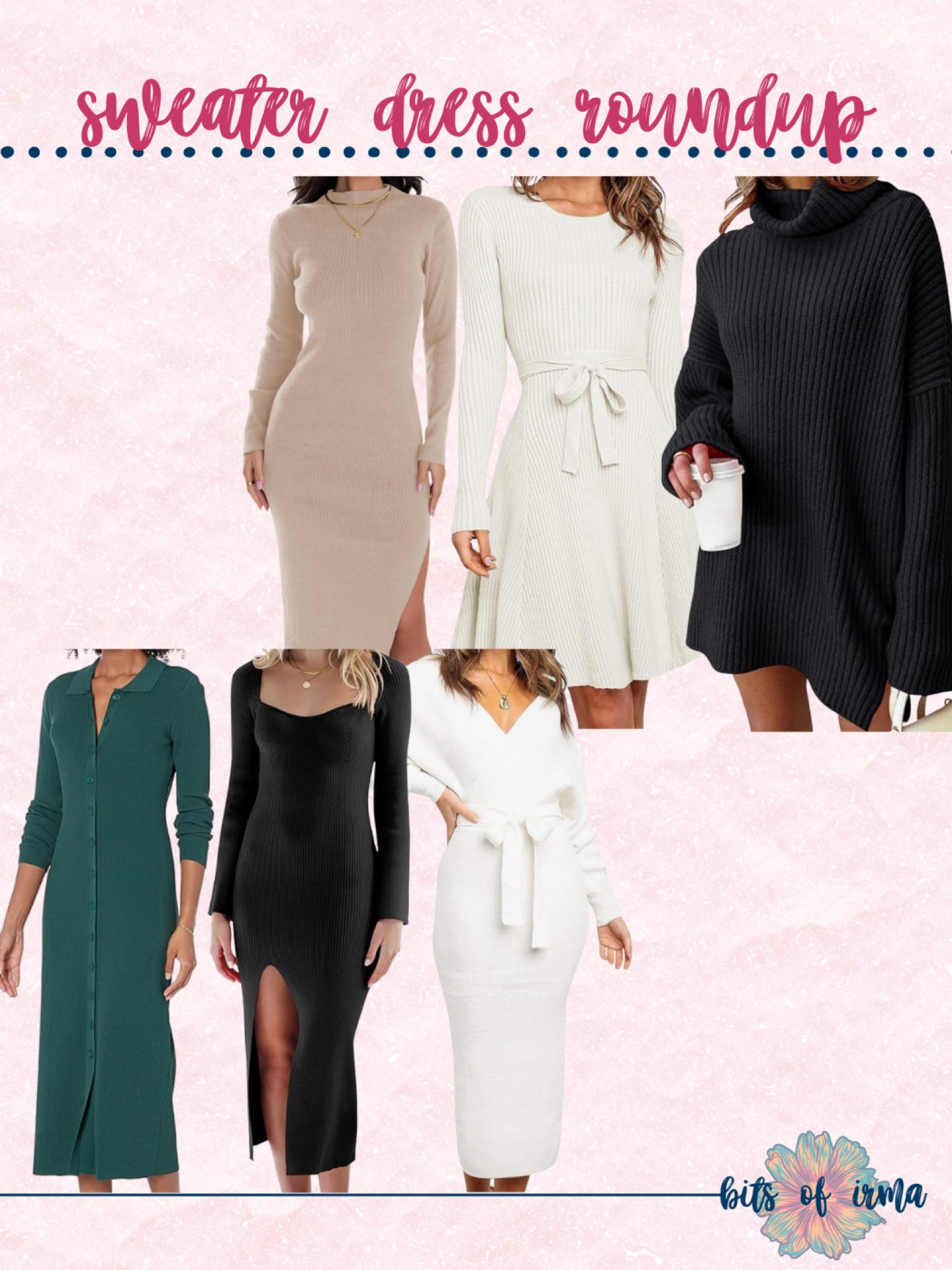 Sweater Dress Roundup

Gift Guide | Christmas |  Holiday Outfit | Holiday Dress |  Christmas Outfit |  December Outfits |December Style | December Fashion | December Finds | Affordable Fashion |  Outfit Inspo | Winter Style |  Amazon Finds |  Amazon Fashion | Amazon Style |  Winter Style | Midsize Fashion | Midsize Style | Winter Outfit Ideas | Accessories | Winter Fashion | Winter Outfit Ideas | Winter Accessories | Holiday Outfit Ideas |  Christmas Outfit Ideas | Christmas Style | Sweater Dress


#LTKstyletip #LTKHoliday #LTKHolidaySale