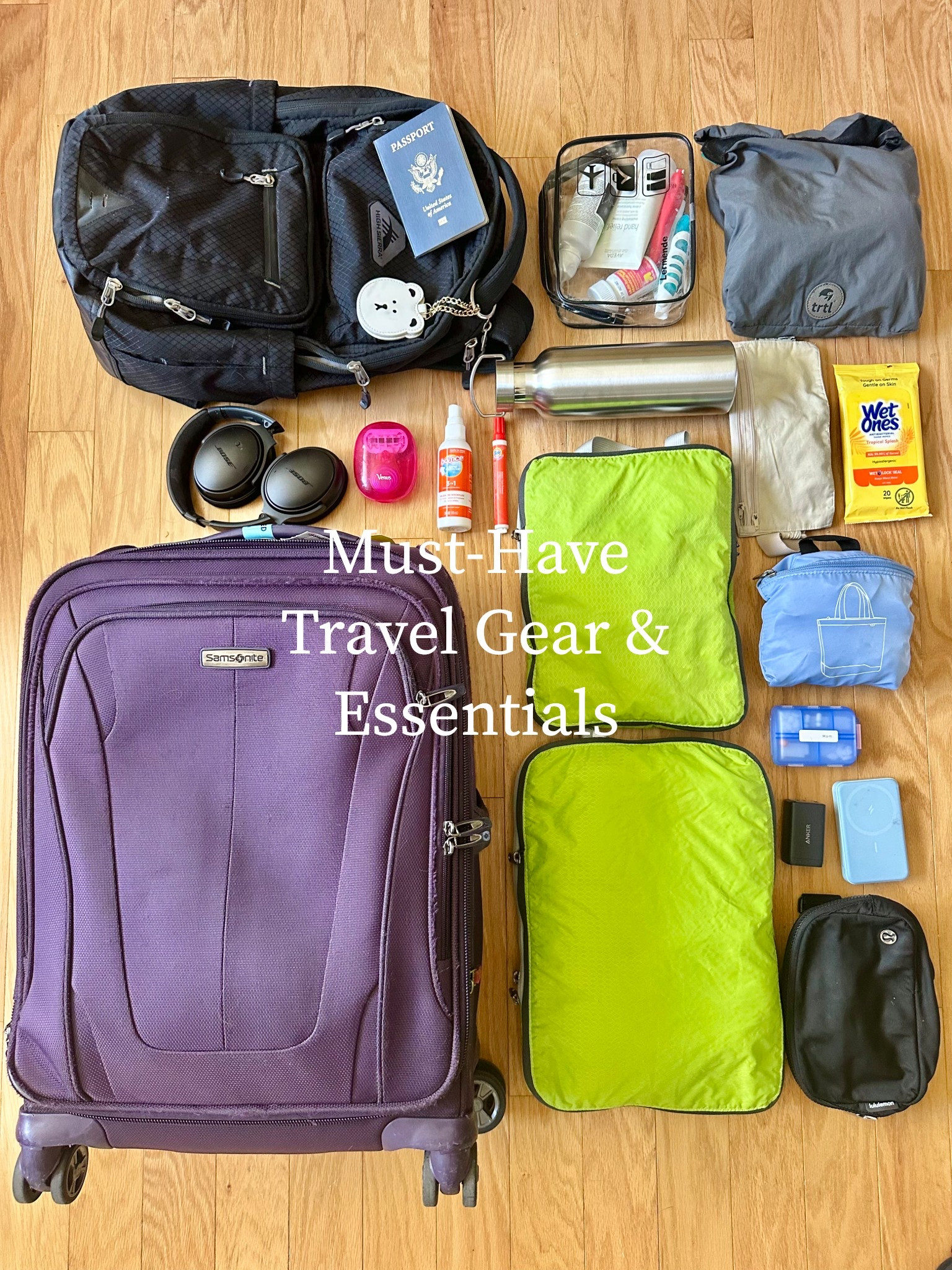 These are our travel must-haves and essentials for every trip. Most of these come in handy for international travel, especially when traveling with only a carry-on. 

#LTKTravel