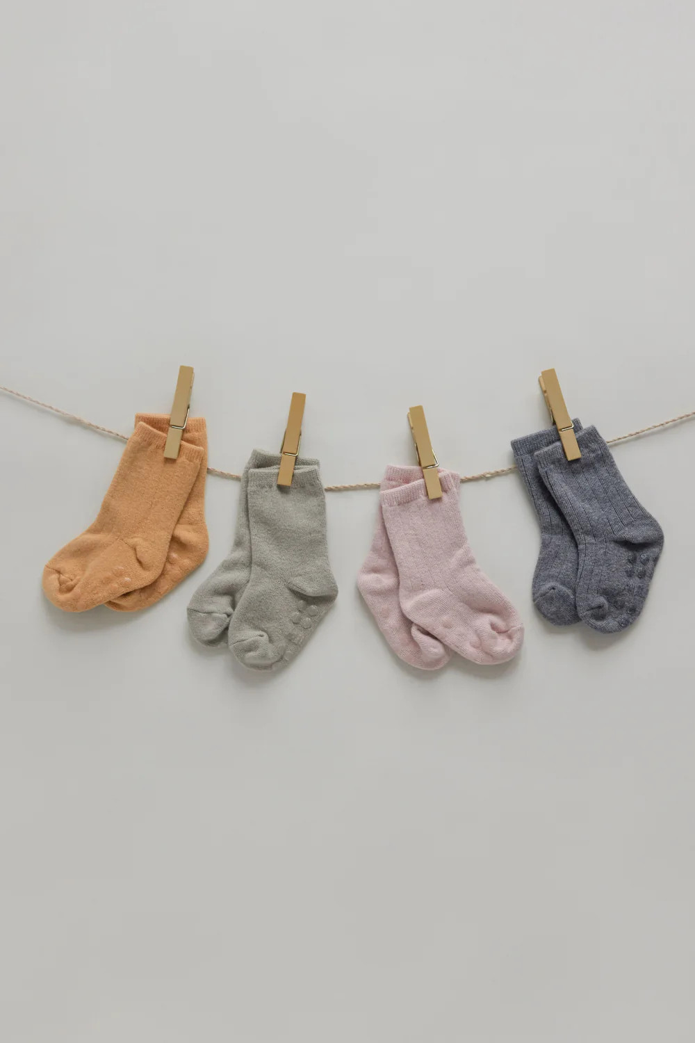 First Socks - 2 Color Set (0-6M) | Konny Baby