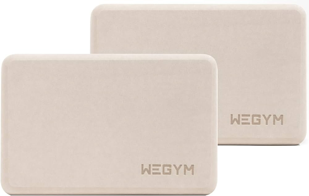 Yoga blocks with Anti-Slip, Comfortable Grip, Sturdy Sides for Secure Workouts at Home, for Yoga,... | Amazon (US)