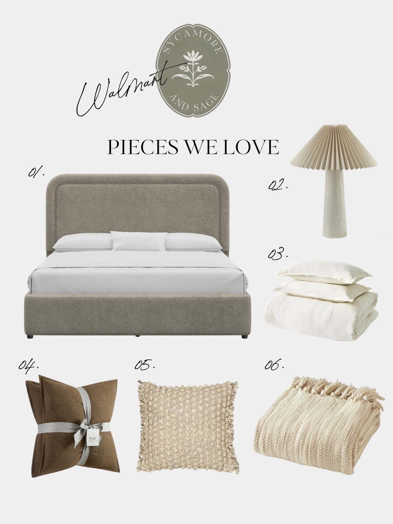 Bedroom refresh made easy, and all from Walmart! We found the most amazing pieces to elevate your space, starting with this stunning bed. It’s the perfect blend of style and comfort, and the best part? It won’t break the bank. 

#WalmartHome #BedroomRefresh #CozyAndChic #AffordableStyle #HomeOnABudget

#LTKHome #LTKFindsUnder100 #LTKStyleTip