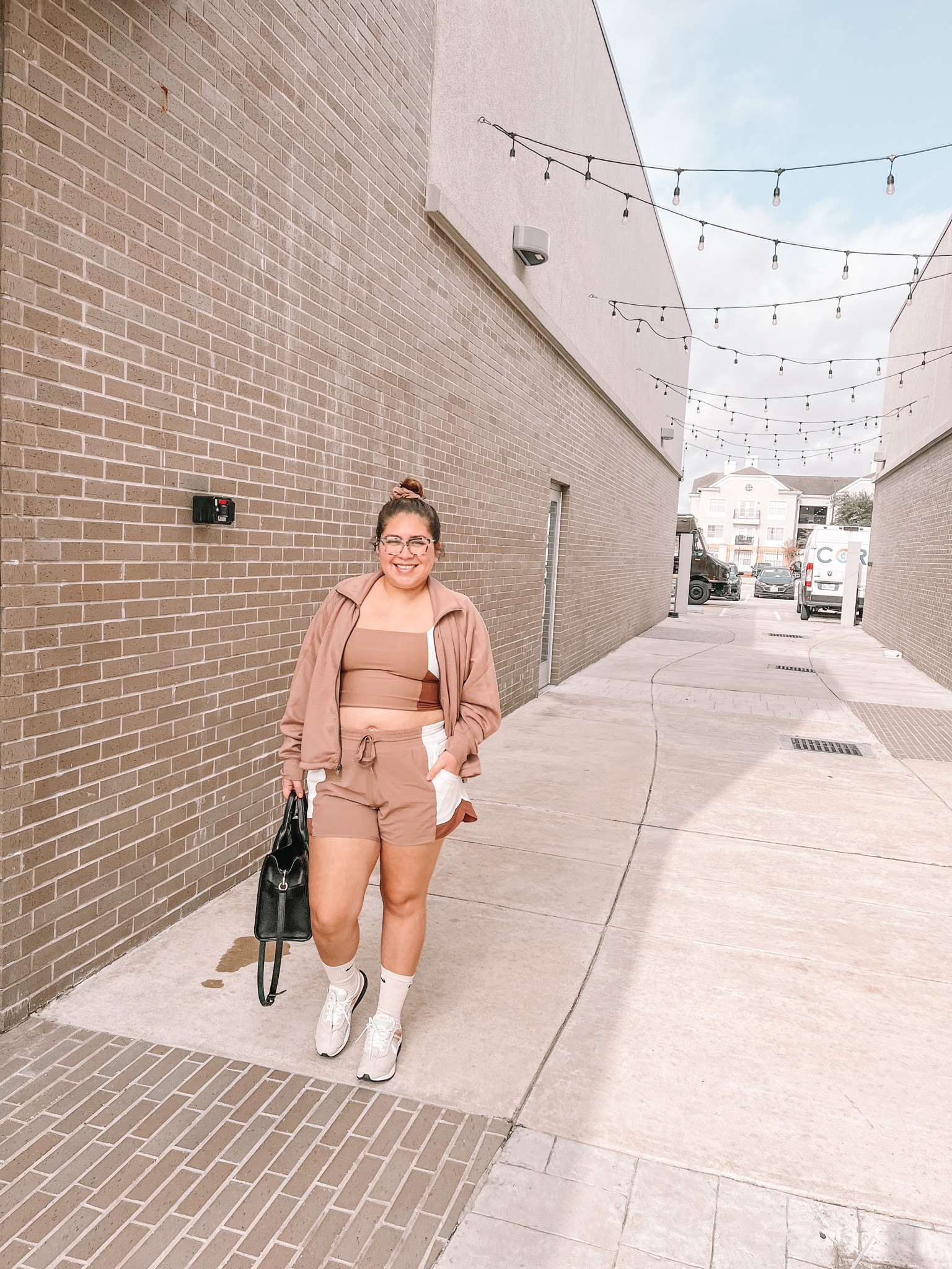 Loving this fit! Abercrombie YPB, size large in top & bottom. TTS shoes.

#LTKcurves #LTKfit #LTKFind