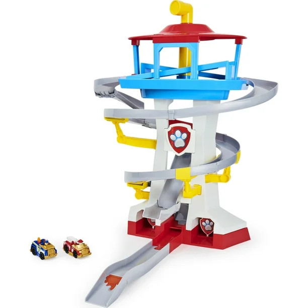 PAW Patrol, True Metal Adventure Bay Rescue Way Playset with 2 Exclusive Vehicles, 1:55 Scale | Walmart (US)