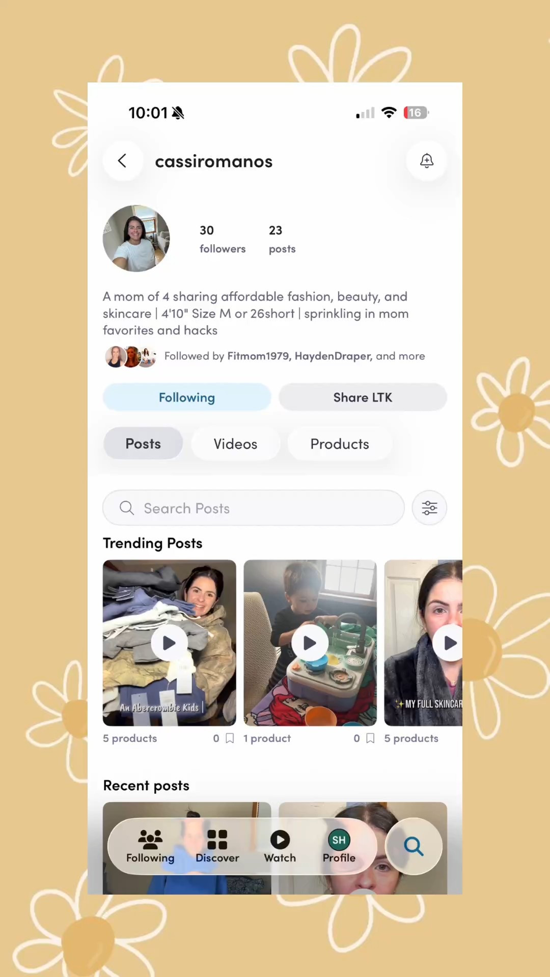 Follow me on LTK! Tap the bell to subscribe for posts, deals & discounts on all my favorite things✨ 