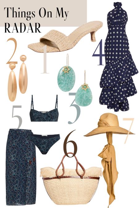 Whenever I come across a beautiful item like these and I’m not quite sure if I should buy it, I add it to my list of things I’m eyeing. Then I’ll revisit the list in  the following days and see how I feel about the item. This helps keep me from buying impulsively. 

Polka dot dress, sun hat, earrings, bathing suit, bikini, cover-up, sandals

#LTKshoecrush #LTKover40 #LTKstyletip