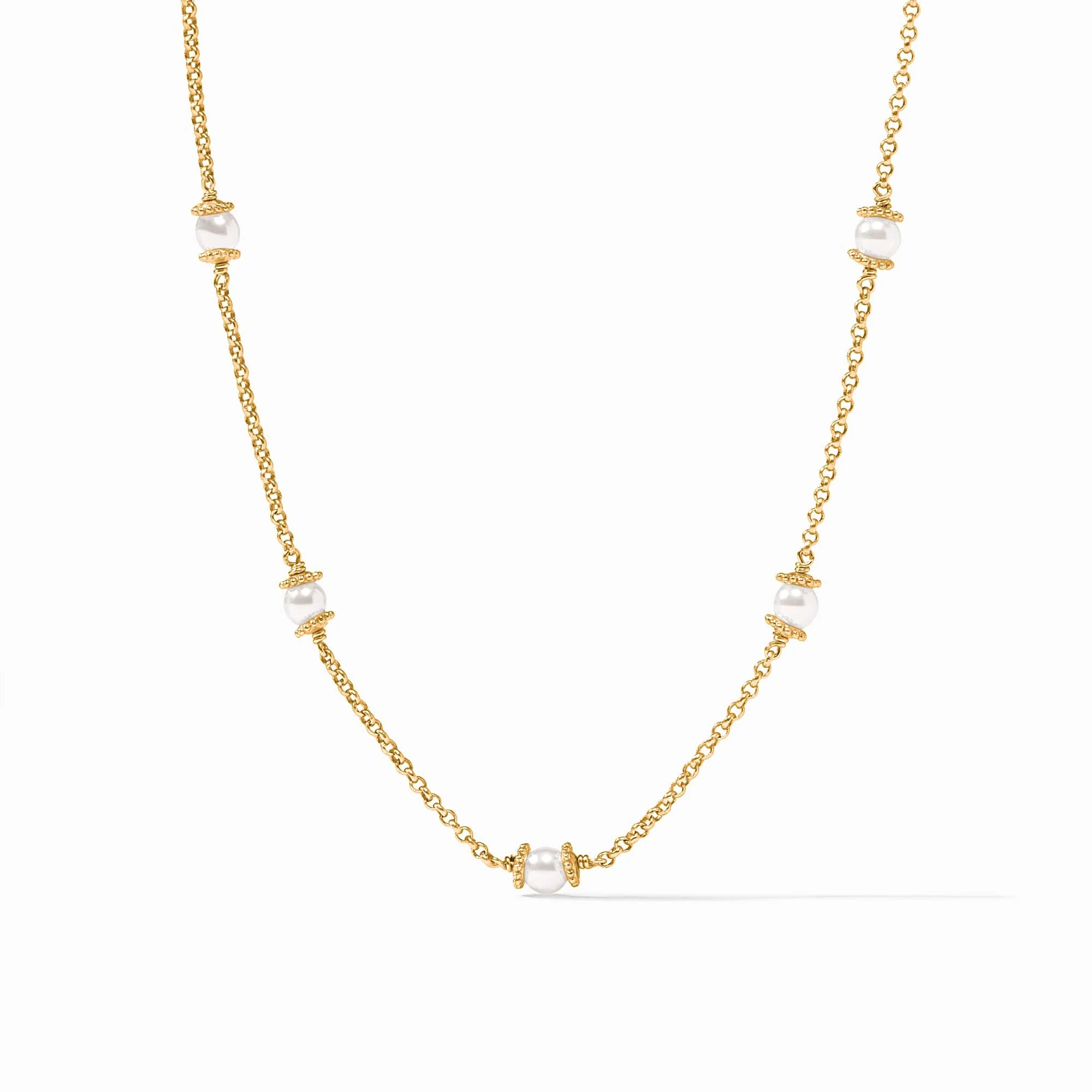 Hydra Delicate Station Gold Necklace | Julie Vos