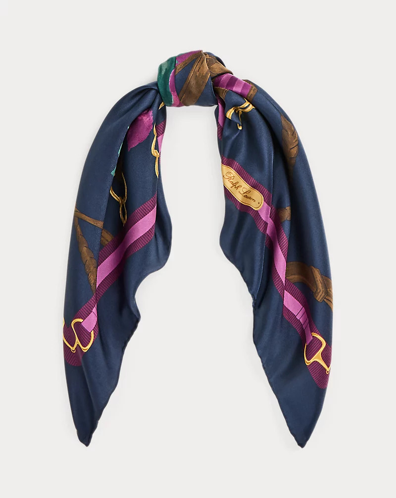 Geblümtes Seidentuch mit Gürteldruck | Ralph Lauren (DE & AT)